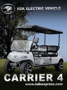 4 asientos al por mayor Off Road UTV Precio HDK Evolution Mini Buggy a la venta 48V Scooters Carritos de golf eléctricos - Product Image 3