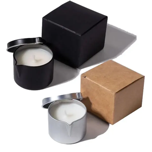Bougies de <span class=keywords><strong>massage</strong></span> modernes à la cire de soja faites à la main pour la détente <span class=keywords><strong>sexy</strong></span> à la maison, les mariages, la fête des mères et la Saint-Valentin - Product Image 4