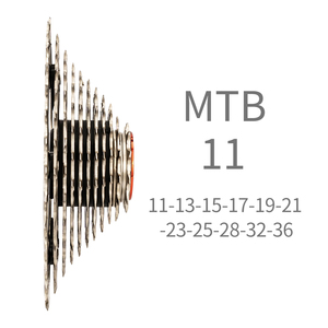 ZTTO MTB bici da strada Cassette11 velocità 11-36T ruota libera pieghevole ruota dentata bici - Product Image 4