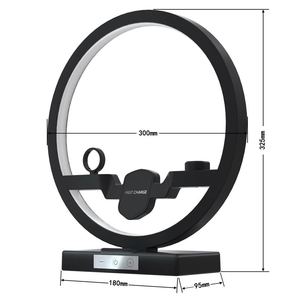 <span class=keywords><strong>Amazon</strong></span> 3 en 1 multifuncional lámpara de mesa inalámbrica rápido cargador 3-en-1 cargador inalámbrico muelle con lámpara de mesa - Product Image 5