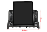 MEKEDE Android 11 Vidéo de voiture pour Mercedes Benz Classe C 3 W204 c300 2006-2011 8 + 128GB GPS 360 caméra écran partagé BT Stereo