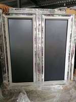 Ventana Abatible de PVC Moderna Personalizada, Resistente a Huracanes, con Aislamiento Térmico, Doble Acristalamiento Laminado, Calificada por Energy Star