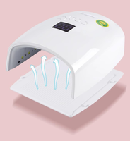 Lampe à ongles UV LED professionnelle sans fil personnalisée 66W à séchage rapide 33 LED avec capteur automatique portable pour usage domestique et en salon - OEM Privé
