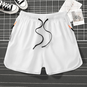 Pantaloncini Sportivi Casual da <span class=keywords><strong>Uomo</strong></span> Personalizzati con Coulisse, Traspiranti per Palestra, Fitness e Corsa, Tinta Unita - Product Image 2