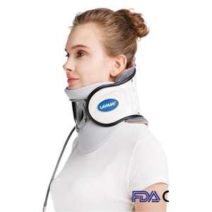 ปลอกคอพยุงคอ Leanmat ขนาดเดียว ใช้สำหรับพยุงคอ บรรเทาอาการปวดคอ แบบเป่าลมได้ - Product Image 2