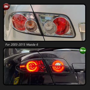 TYPY for 2003-2015 Mazda 6 taillight assemblies; upgrades to LED taillights, <b>daytime</b> <b>running</b> <b>lights</b>, and sequential turn signals - Product Image 3