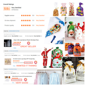 Poly phẳng rõ ràng Cookie kẹo bao bì túi bao bì túi nhiệt con dấu Baking nhựa thực phẩm đóng gói tùy chỉnh PE an ninh 10000 miễn phí - Product Image 5