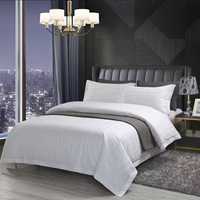 Parure de lit 100 % coton pour l'été, style simple, tailles Queen et King, 200 fils, qualité hôtelière, anti-boulochage, respirante, housse de couette de style européen