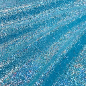 Chất lượng cao đàn hồi óng ánh long lanh kim loại lá 4 cách căng nylon spandex vải beachwear đồ bơi tắm phù hợp với vải - Product Image 5