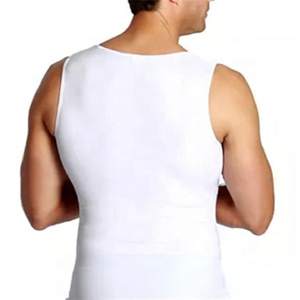 Customized <b>Men's</b> Slim Sleeveless <b>Vest</b> Fitness Sports Special Comfortable Breathable Polyester/Cotton Puff Printing 3D Embroidery - Product Image 3