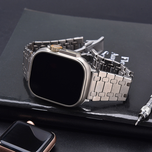 Correa de Reloj de Titanio Puro Jaetium con Cierre Desplegable, Compatible con Apple Watch - Product Image 6