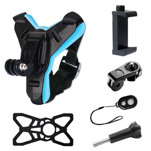Support de fixation pour caméra GoPro Hero sur <span class=keywords><strong>casque</strong></span> de moto, adaptateur de mentonnière pour caméra de moto, vente en gros - Product Image 3