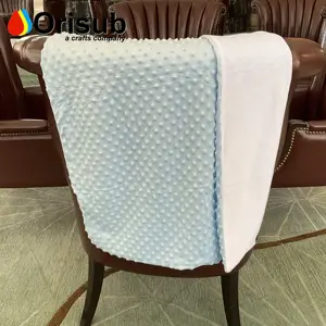 Personalized beaded massage baby blanket for dye sublimation