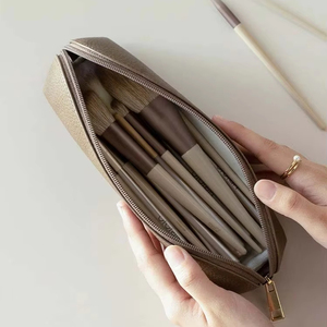 Commercio all'ingrosso della fabbrica del regalo di natale del sacchetto della custodia cosmetica delle donne Organizer scatola di stoccaggio di bellezza <span class=keywords><strong>da</strong></span> <span class=keywords><strong>viaggio</strong></span> in pelle trucco borse <span class=keywords><strong>da</strong></span> toilette - Product Image 3