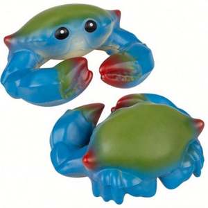 Cadeaux promotionnels personnalisés avec logo, balle anti-stress en mousse PU, crabe bleu, balle anti-stress en forme de crabe - Product Image 2