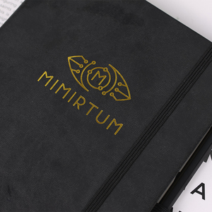 Chất lượng cao văn phòng kinh doanh lót cá nhân in lưu ý cuốn sách PU da tùy chỉnh A5 A6 bìa cứng Tạp Chí máy tính xách tay với logo - Product Image 3