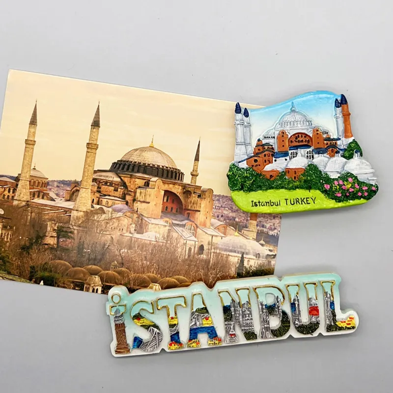 3d-магниты на холодильник в европейском стиле, туристический сувенир, анталиа, Турция, сувениры, магниты на холодильник, туристические сувениры