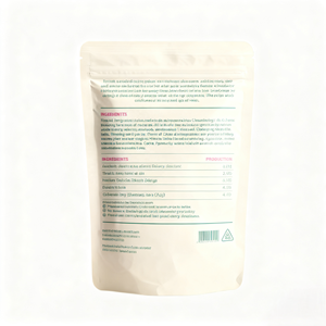 Reusable Zipper Bag Polyester Film for Sustainable Product Packaging Custom Printed Snack <strong>Pouches</strong> - Product Image 3