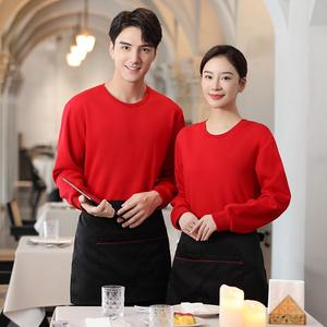 Abbigliamento sportivo Casual-stile alla moda tinta unita-Pullover girocollo di cotone di base <span class=keywords><strong>senza</strong></span> <span class=keywords><strong>cappuccio</strong></span> - Product Image 1