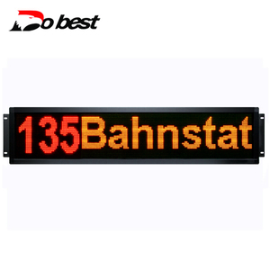 12V 24V xe buýt dẫn lộ trình màn hình hiển thị bảng hiệu đích - Product Image 5