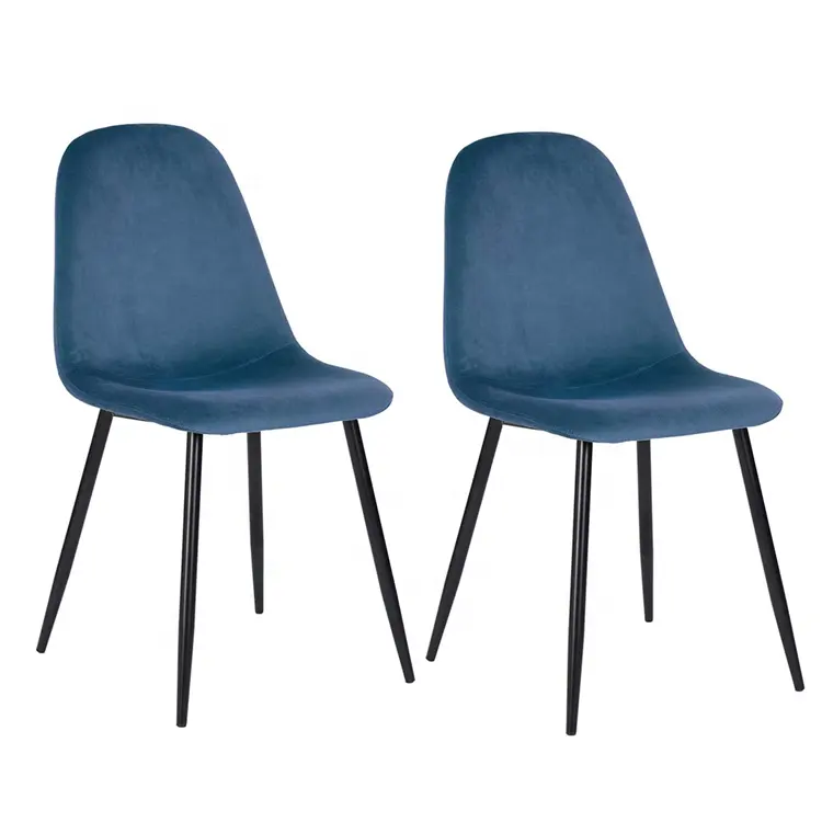 Лидер продаж, бесплатный образец домашней мебели, тканевые обеденные стулья для отдыха, современный дизайн, дешевый обеденный стул