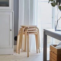 Vente en gros tabouret portable antidérapant multicolore pour meubles de maison chaises de salle à manger personnalisées