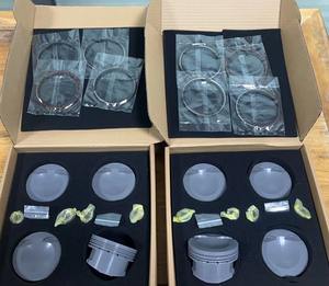 مجموعة مكابس من سبائك الألومنيوم 4032 عالية الأداء لمحركات فولكس فاجن EA888 مقاس 82.5 مم 9.3Cr /9.5Cr مع حلقات مقاس 82.5*1.0+1.2+2.0 - Product Image 1