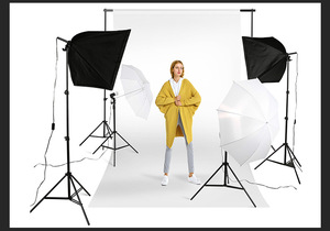 Fondo de equipo de fotografía de cámara de soporte de Venta caliente fondo de luz Softbox profesional con fotografía - Product Image 6