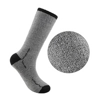 Chaussettes de randonnée thermiques en laine mérinos-Chaussettes rembourrées pour la marche et le trekking en plein air