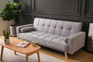 Универсальный регулируемый модульный диван-кровать из ткани в современном стиле с функцией трансформации для гостиной - Product Image 5