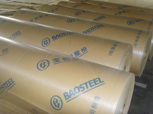 Carta Kraft Laminata con PE per Protezione dalla Ruggine, Carta VCI Qualificata Baosteel per Avvolgimento Metalli Ferrosi - Product Image 2