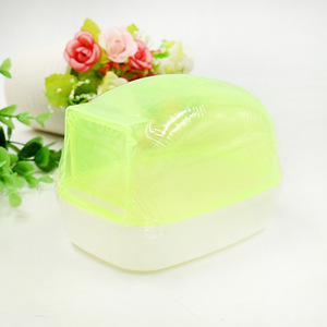 Baignoire pour hamster rose et bleue 12x8x8cm, étanche, pour le bain des animaux de compagnie - Product Image 2