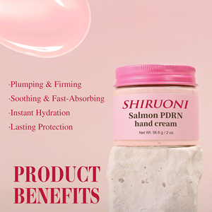 OEM Saumon DNA PDRN Crème pour les mains Régénère la barrière de la peau Hydratant et raffermissant - Product Image 4