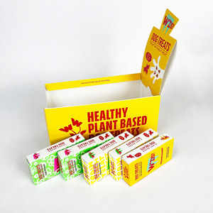 Custom Kraft <b>Paper</b> Display Box Counter Retail Packaging Folding Cardboard Box for Coffee Tea Snacks Food OEM Printing - Product Image 2