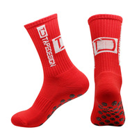 Chaussettes de football antidérapantes de haute qualité, personnalisées pour enfants et adultes, chaussettes athlétiques épaisses en tissu éponge, chaussettes de compression pour le football