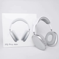 Casque sans fil supra-auriculaire à réduction de bruit avec basses puissantes P9 Pro haute fidélité