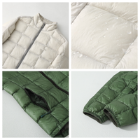 Veste d'hiver ample pour homme style urbain avec broderie, motif lettres, écusson 3D et poches