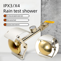 IEC 60529 IPX3 IPX4 Brass Handheld Water Spray Nozzle Waterproof Test Equipment for Electrical Products