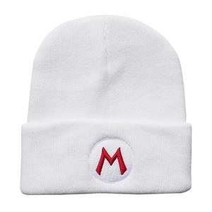Personalizable para <span class=keywords><strong>Super</strong></span> <span class=keywords><strong>Mario</strong></span> bordado <span class=keywords><strong>de</strong></span> punto pulóver sombrero <span class=keywords><strong>de</strong></span> dibujos animados juego <span class=keywords><strong>de</strong></span> animación periférico cálido acrílico HipHop sombrero - Product Image 6