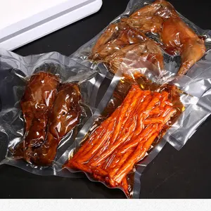Custom Logo Food Grade Mesh Bag For Onion Potato Vegetable And Fruits Packaging Retort Vacuum Bag