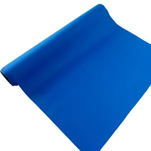 27 "X 15' X 1.5MM Blue Neoprene Floor Runner For Protecting Carpets, Linoleum, Tile, Laminate