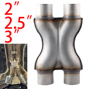 Adaptateurs de tuyaux et embouts d'échappement en acier inoxydable de type T-Y-X pour systèmes d'échappement automobiles transfrontaliers, fabriqués en Chine - Product Image 2