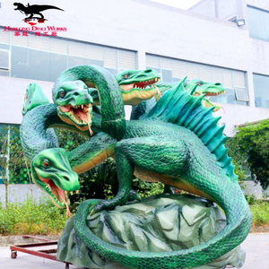 Figurine de <span class=keywords><strong>dragon</strong></span> de <span class=keywords><strong>conte</strong></span> de fées multitêtes grandeur nature sculpture de <span class=keywords><strong>dragon</strong></span> animatronique - Product Image 1