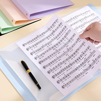 Porte-partitions A4 Morandi, imperméable, classeur de musique pour piano, personnalisable, cadeau pour les musiciens