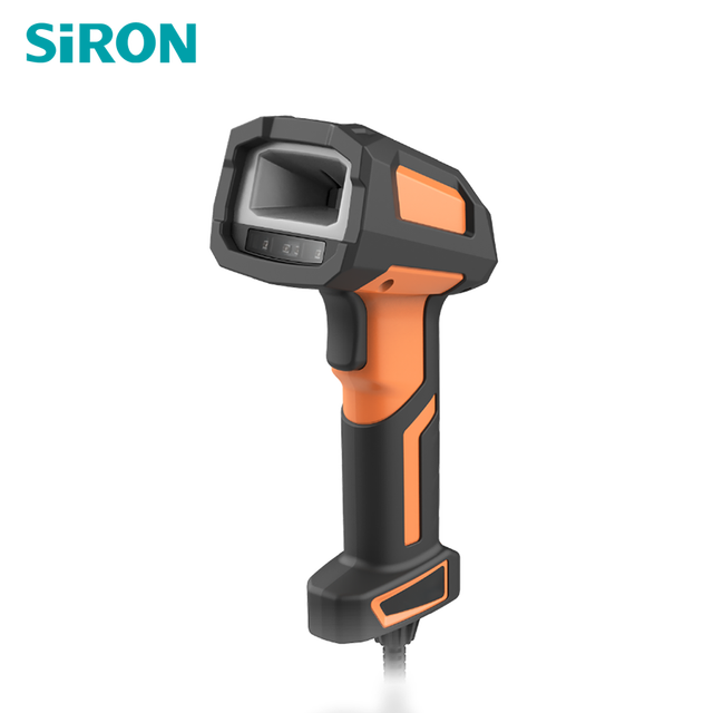 SiRON K510-5 Series IP67 Handheld Code Reader QR Barcode Scanner Rugged Portable Scanning Device for Warehouse Factory Logistic