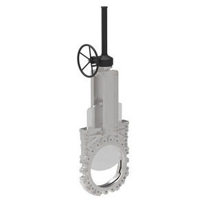 Válvula de Compuerta de Borde Cuchilla con Vástago Ascendente Manual para Agua DN40-DN600 - Product Image 4