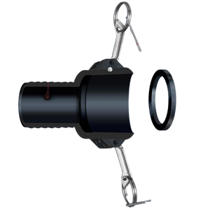 Dn63 לחץ גבוה coupler נקבה בלחץ גבוה coupler/npt חוט hdpe עצמית נעילת נשק סוג b 1/2 "ל 2" איזו4427 תקן - Product Image 6