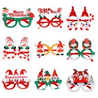 2025 nouveauté dessin animé montures de lunettes vente chaude lunettes de noël pour les décorations de fête des enfants