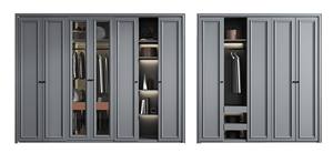 Meubles tout aluminium, <span class=keywords><strong>armoire</strong></span> en alliage d'aluminium personnalisée pour toute la maison, <span class=keywords><strong>vestiaire</strong></span> en métal pour la chambre à coucher, une <span class=keywords><strong>porte</strong></span> vers le haut - Product Image 5
