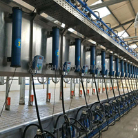 Top vente salon de traite des vaches produits d'équipement de traite des vaches pour soulager le stress des vaches laitières